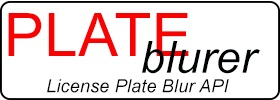 License Plate Blur API
